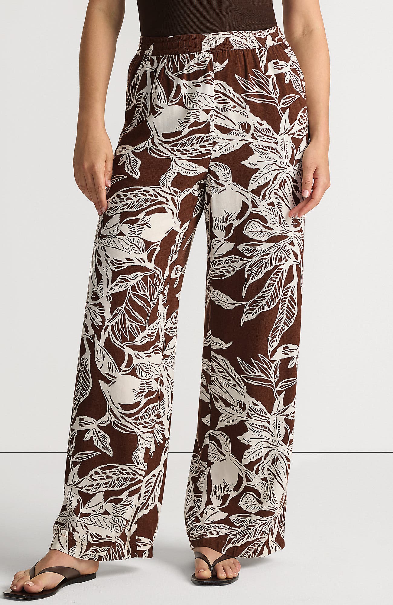selected Bark/Vanilla Etched Leaves