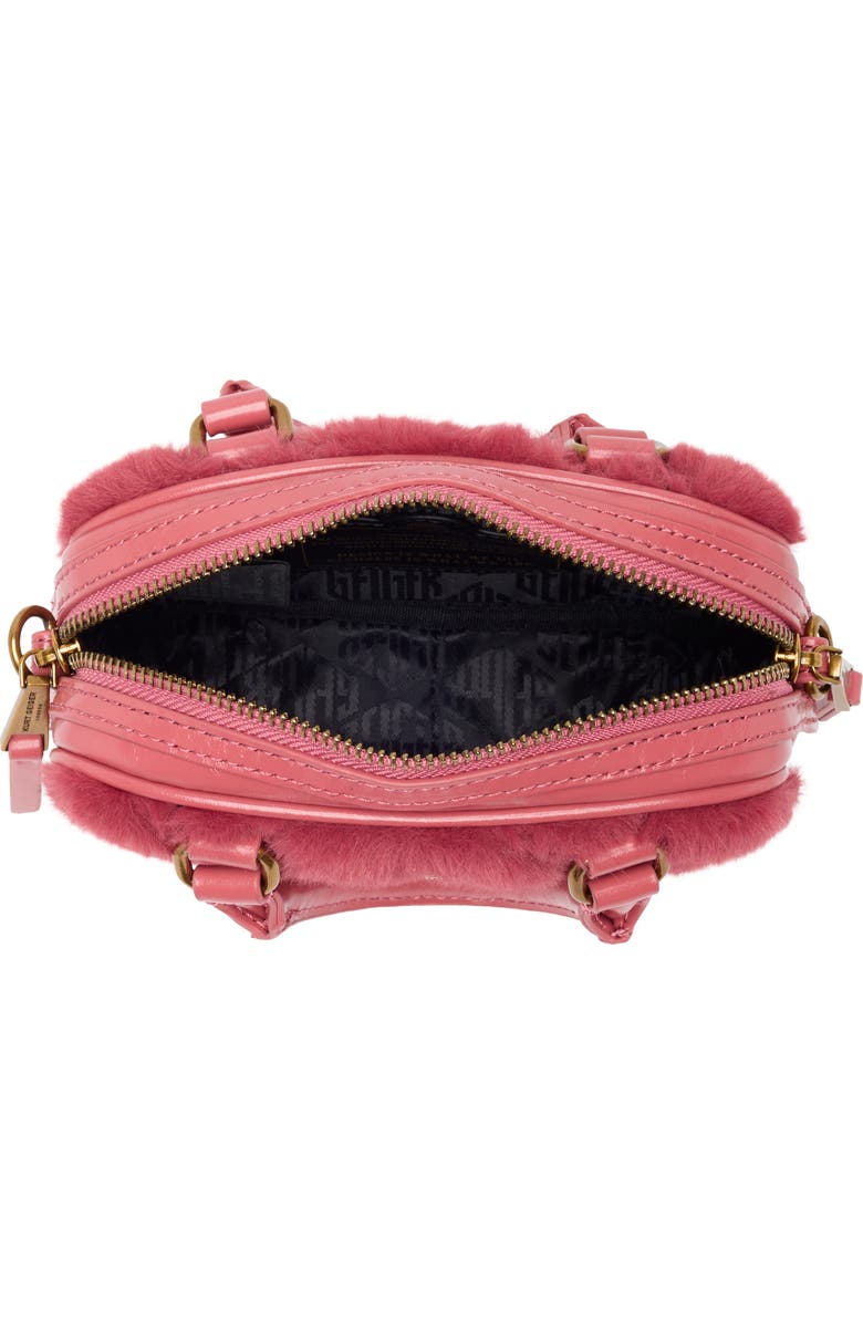 Kurt Geiger London Extra Small Kensington Faux Fur Duffle Bag, Alternate, color,
