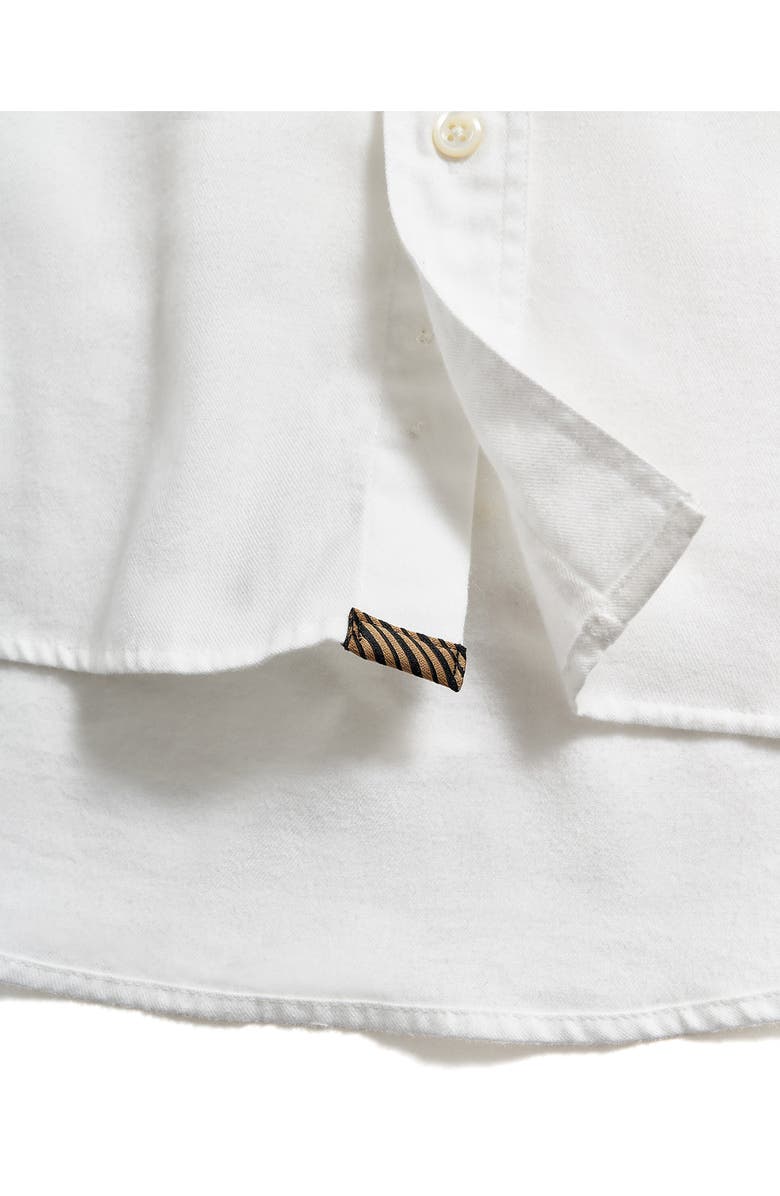 Billy Reid Tuscumbia Classic Fit Button-Down Shirt, Alternate, color, White