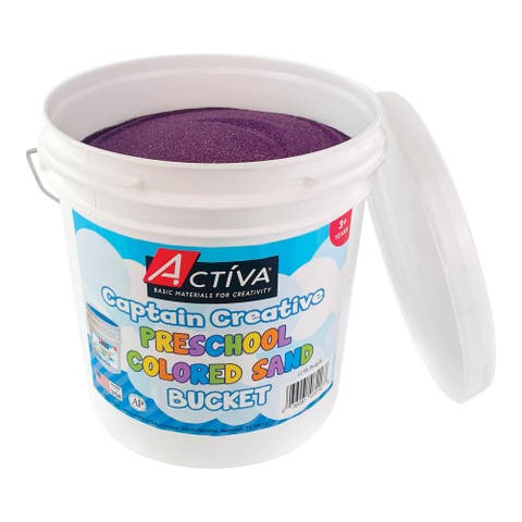 12 lb Bucket Colored Sand - Purple