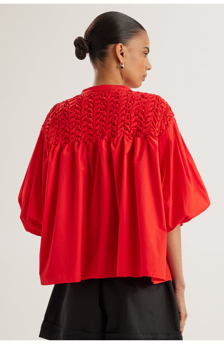 Merlette Meadow Top, Alternate, color, Cherry