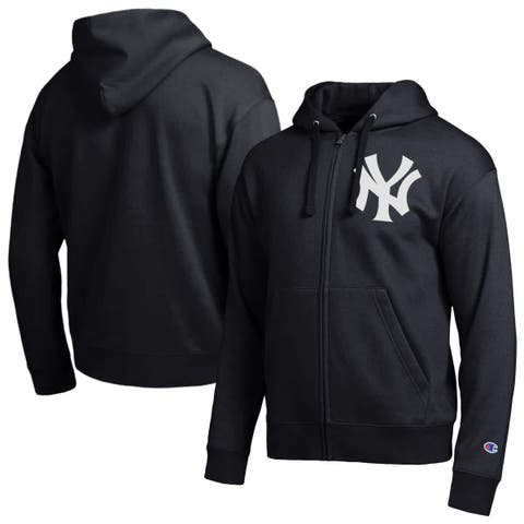 Men's Champion  Black New York Yankees All-Star Full-Zip Hoodie