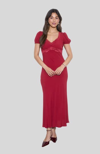 Kailani Sleeveless Satin Midi Dress
