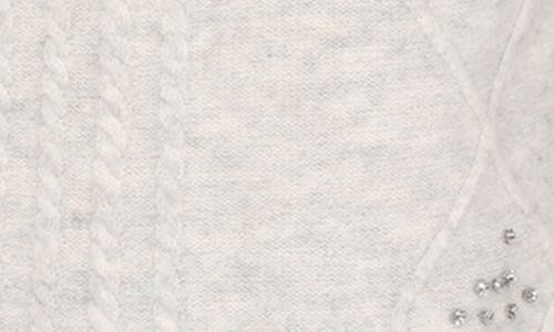 Rain And Rose Turtleneck Sweater Vest In Neutral