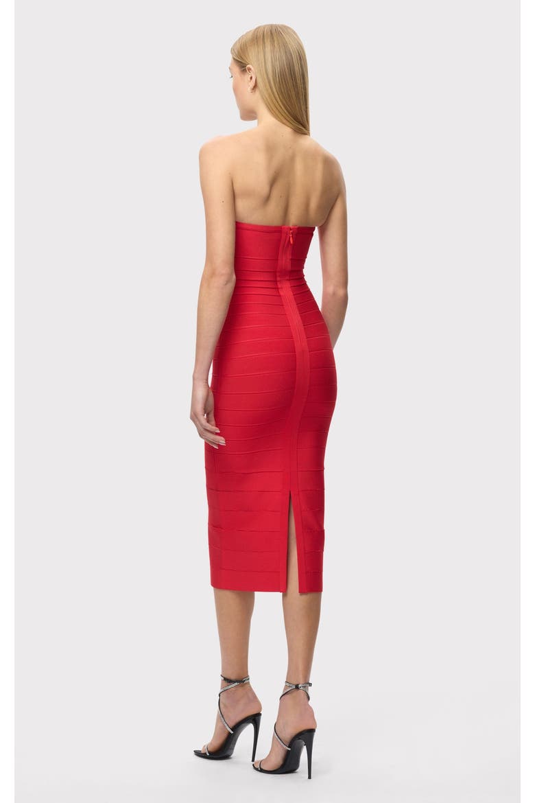 The Cassidy Dress, Alternate, color, CHILI