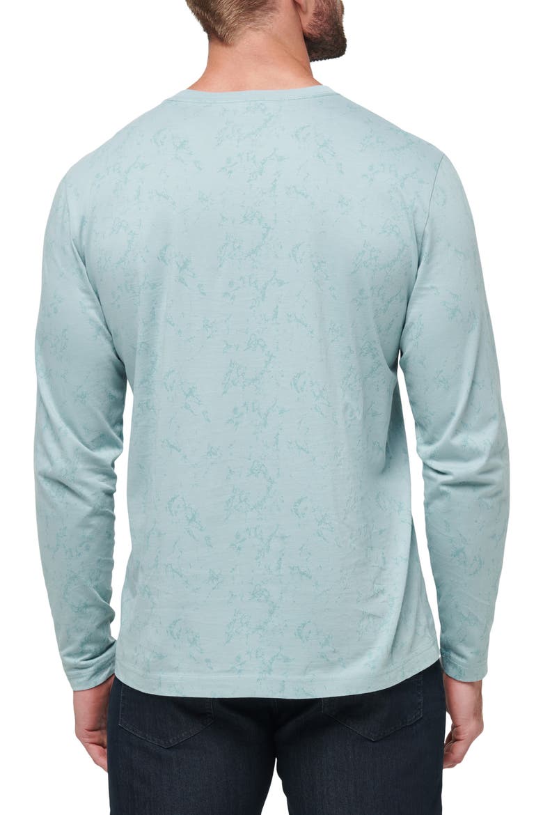 Warmer Tides Cotton Long Sleeve T-Shirt, Alternate, color, ARONA
