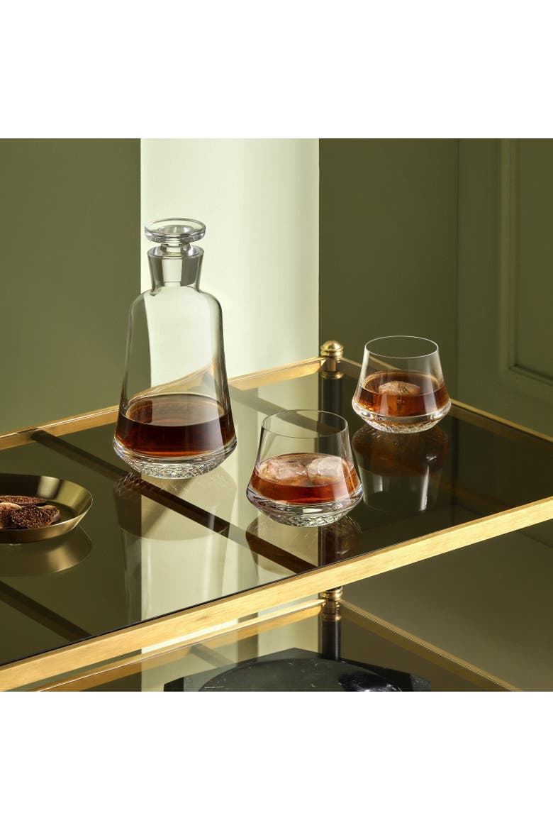 Paris Whisky Bottle, Alternate, color, Clear