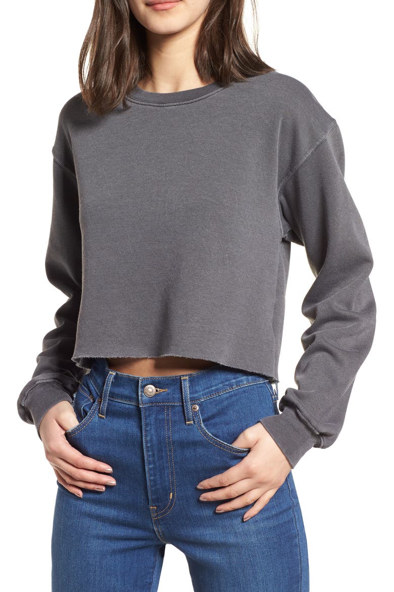 Gigi Crop Sweatshirt video