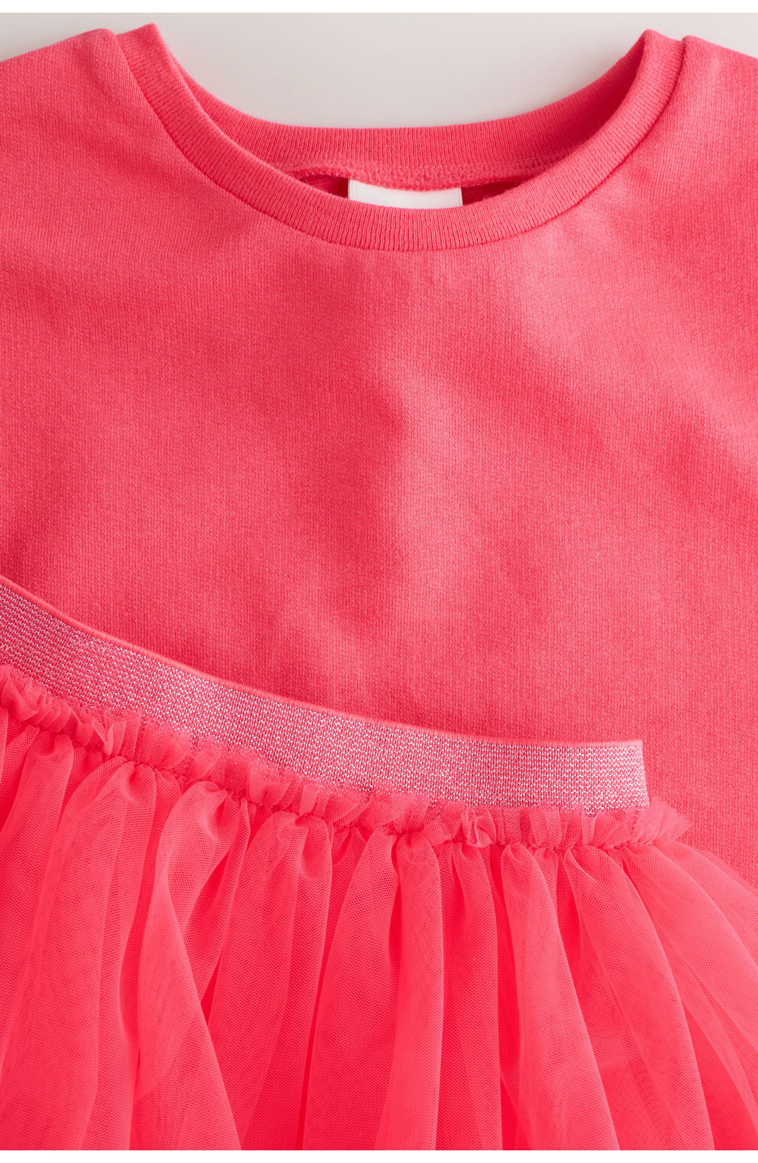 NEXT Kids' T-Shirt & Tulle Skirt Set — фото 7