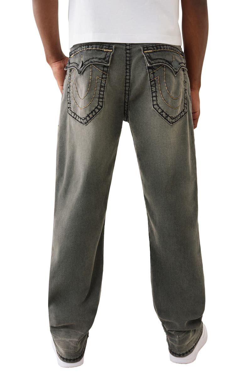 True Religion Bobby Super-T Flap Baggy Jeans, Alternate, color, Vintage Haul Grey Wash