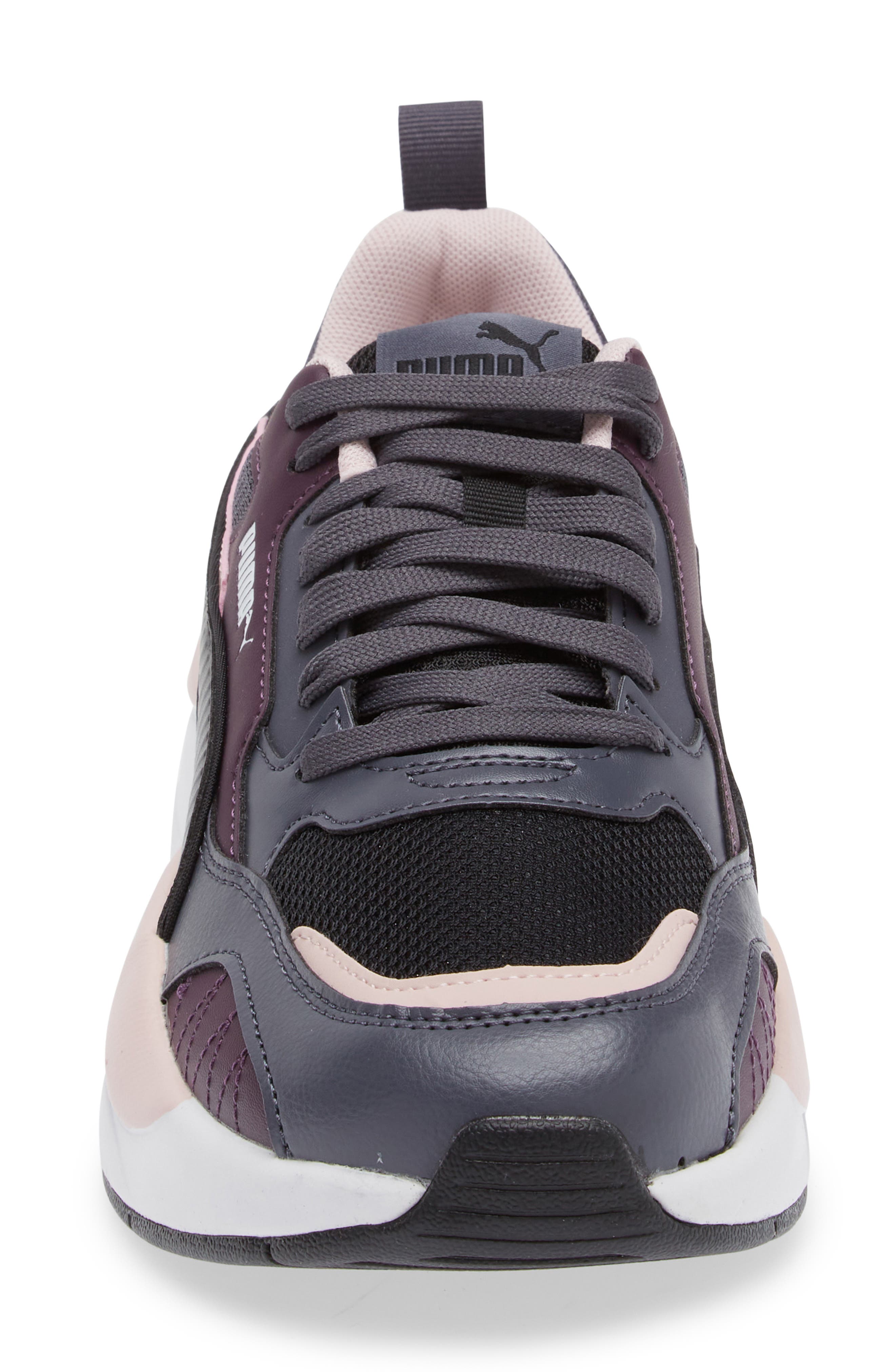 PUMA X-Ray 2 Square Sneaker, Alternate, color, Galactic Gray-Black-Plum-Mauve