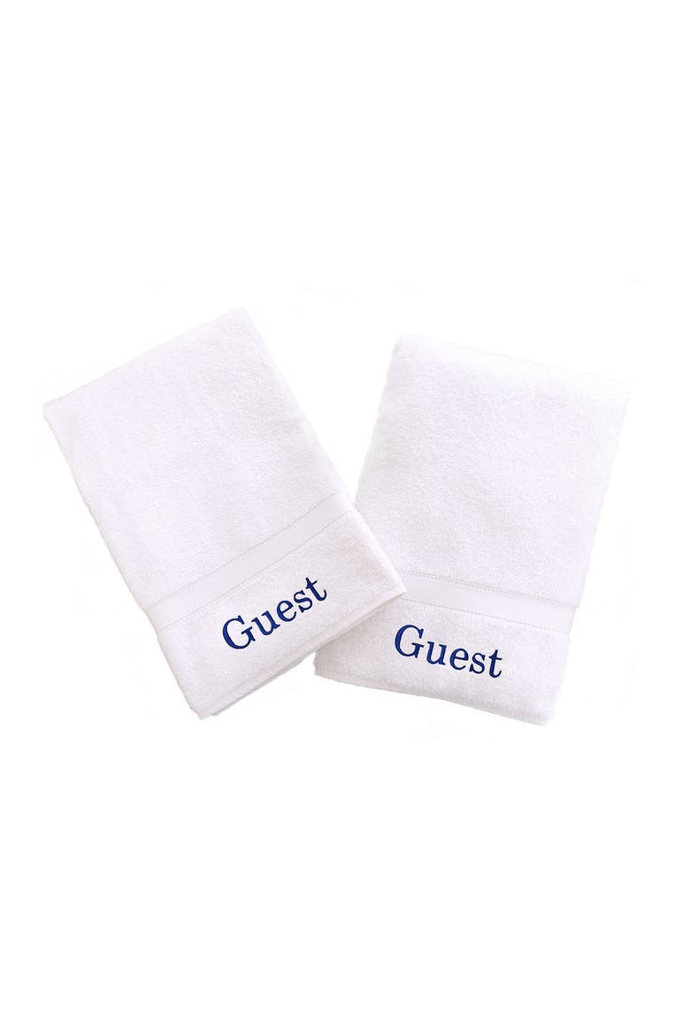"Guest" 2-Piece Hand Towel Set - White, Alternate, color, WHITE