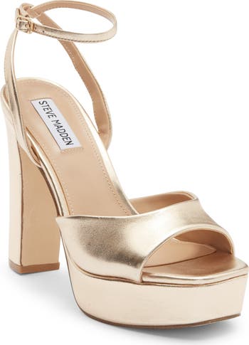 Assured Ankle Strap Platform Sandal