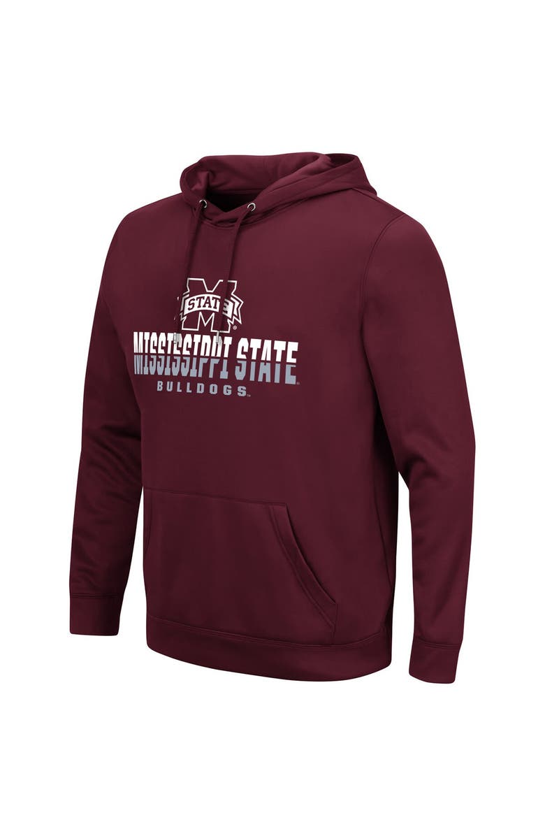 COLOSSEUM Men's Colosseum Maroon Mississippi State Bulldogs Lantern Pullover Hoodie, Alternate, color, Maroon