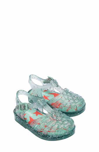Mini Melissa Kids' Possession Metallic Jelly Sandal