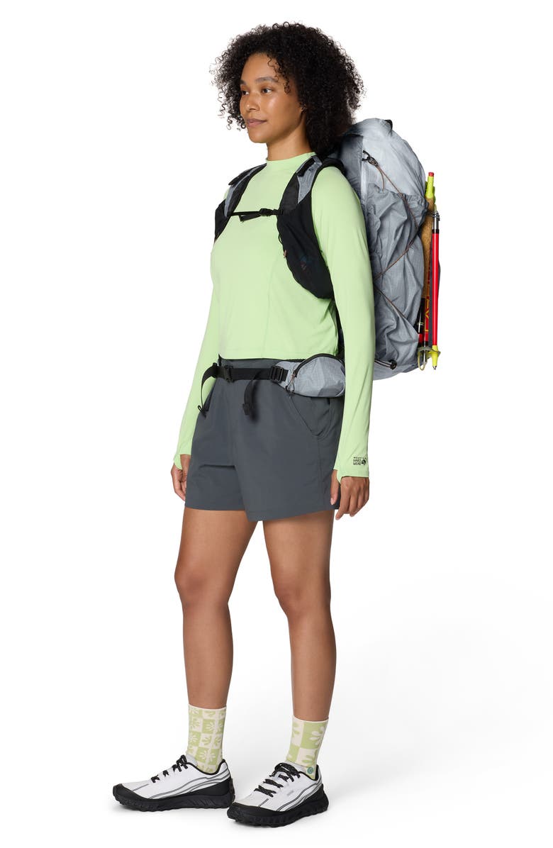 Mountain Hardwear Peak Rambler Water Repellent Shorts, Alternate, color, Volcanic