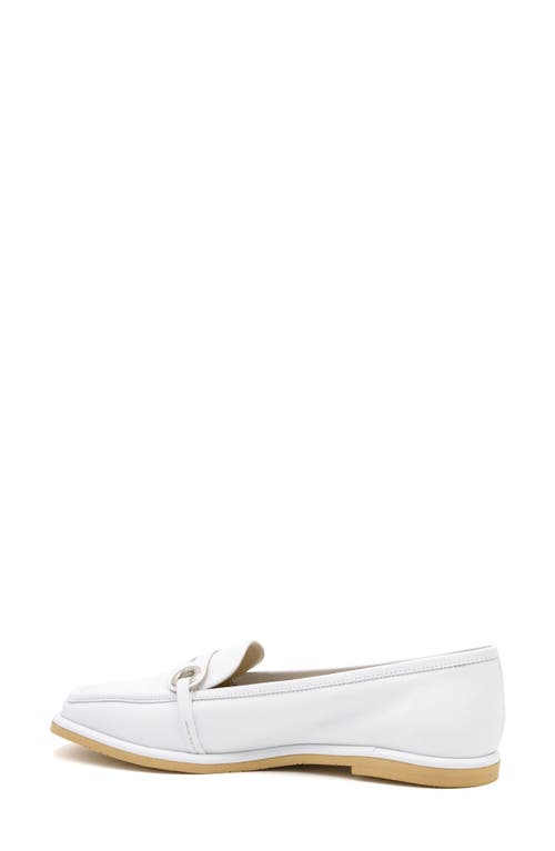Amalfi By Rangoni Generosa Penny Loafer In Bianco Vapor