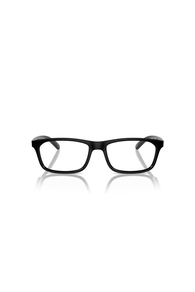 54mm Rectangle optical glasses, Alternate, color, Black