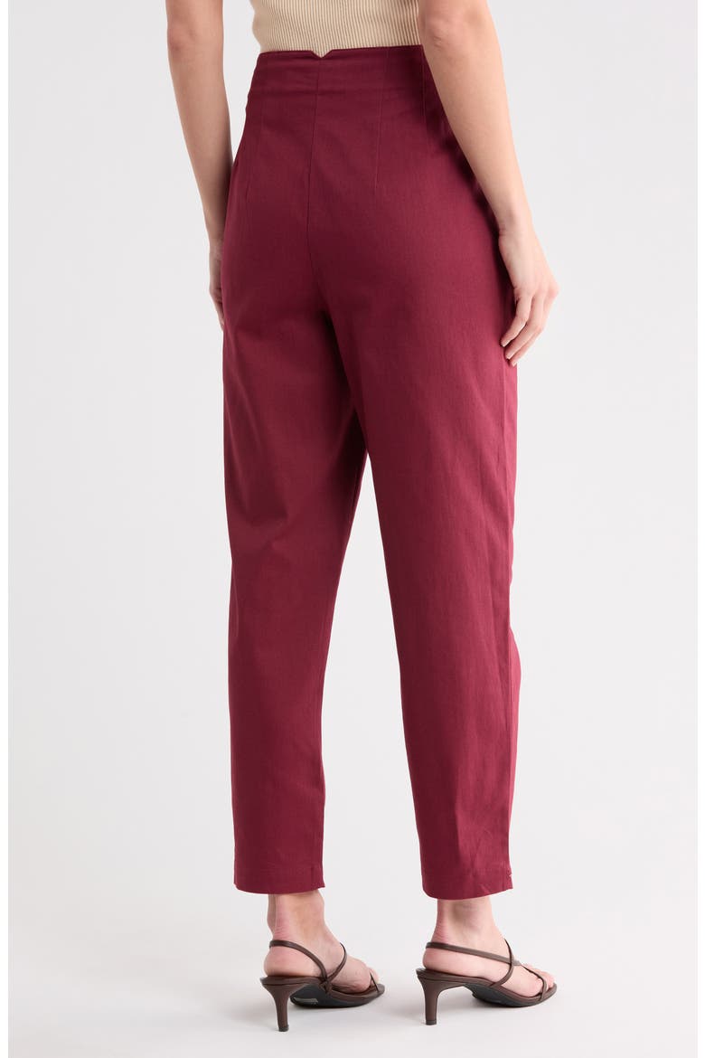 Reza Ankle Pants, Alternate, color, BERRY