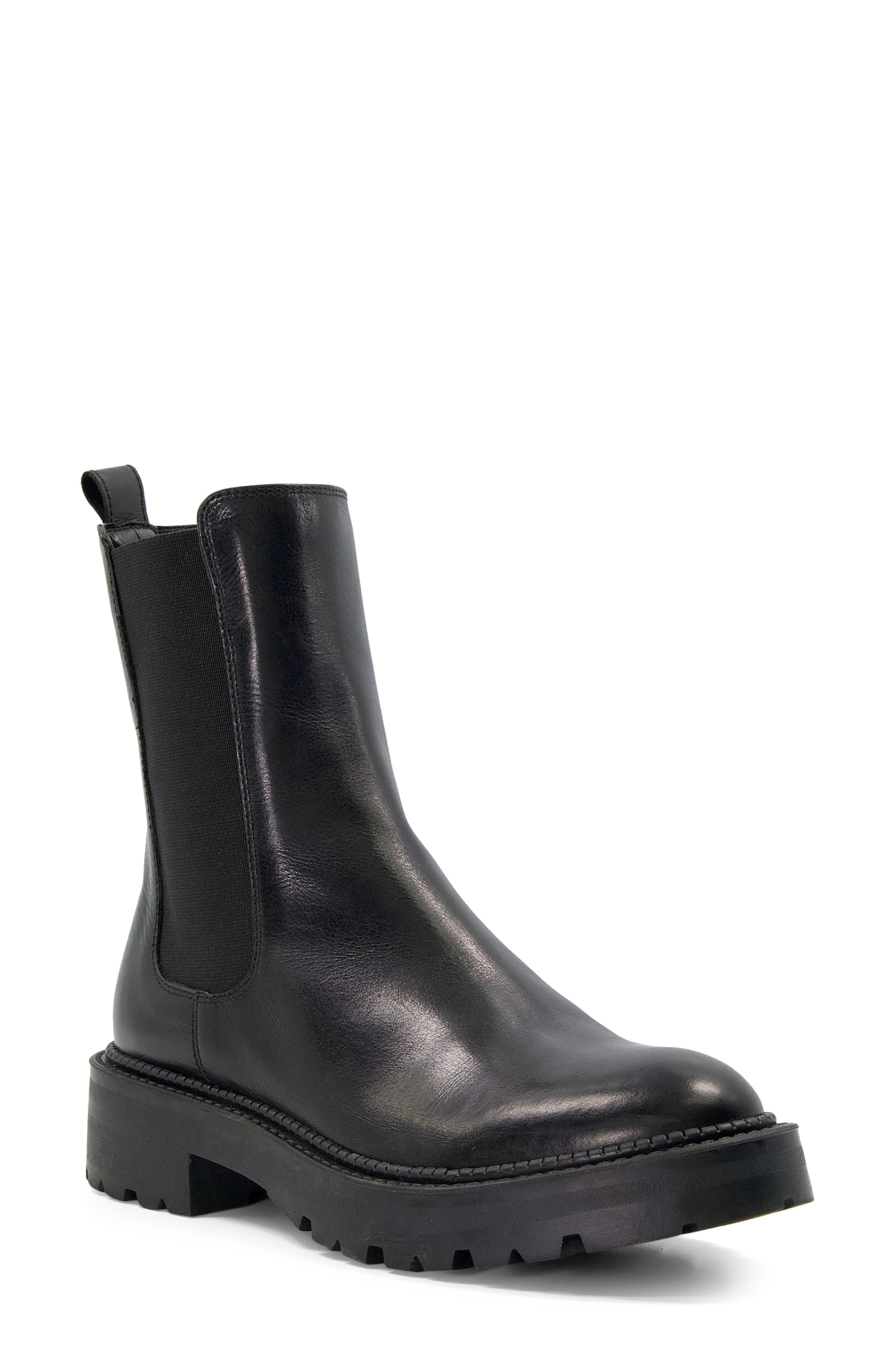 Dune London Picture Platform Chelsea Boot, Main, color, 