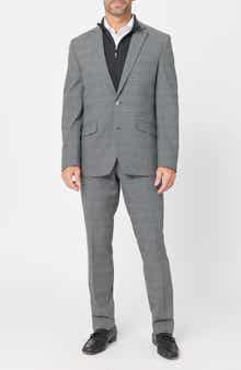 Checked Two-Button Suit