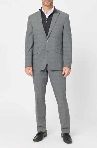 Checked Two-Button Suit