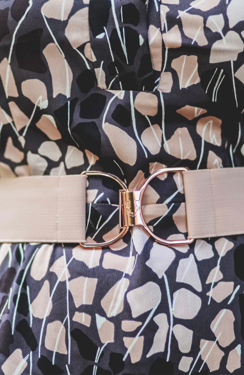 RUESPARI Rosé Oversize Clasp Stretch Belt, Alternate, color, 