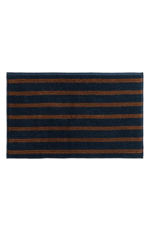 Organic Resort Stripe Tub Mat