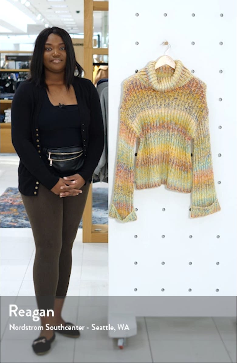 Ombré Turtleneck Sweater, sales video thumbnail