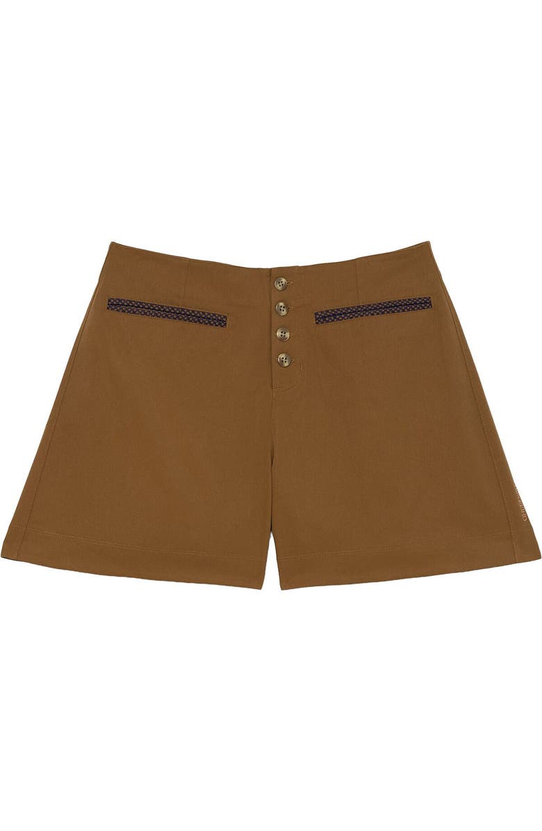 Hikerkind Front Field Short - Women's, Alternate, color, Madrone