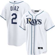 Nike Men's Nike Yandy Díaz White Tampa Bay Rays Home Replica Jersey