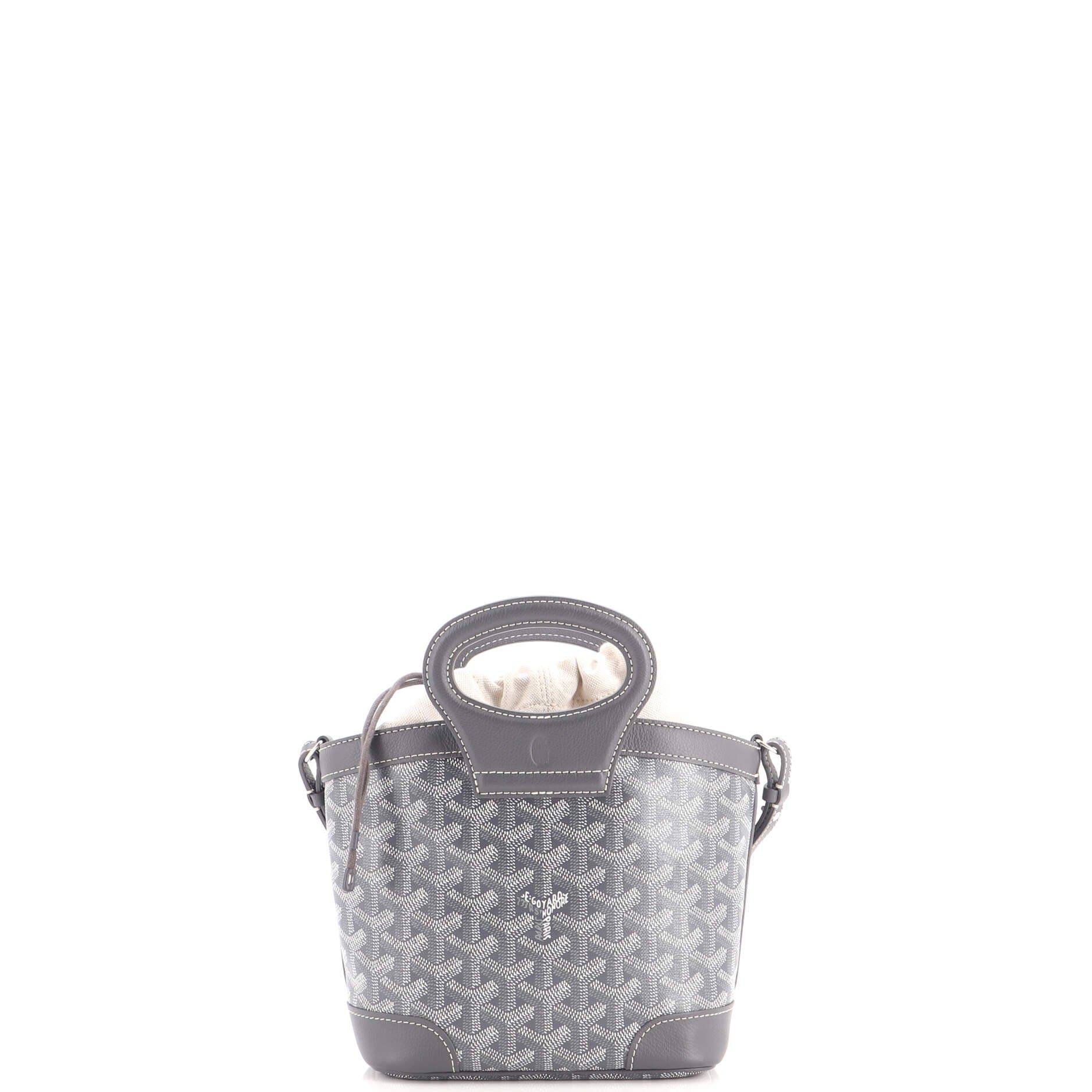 Beluga Bag Coated Canvas Mini, Alternate, color, Grey
