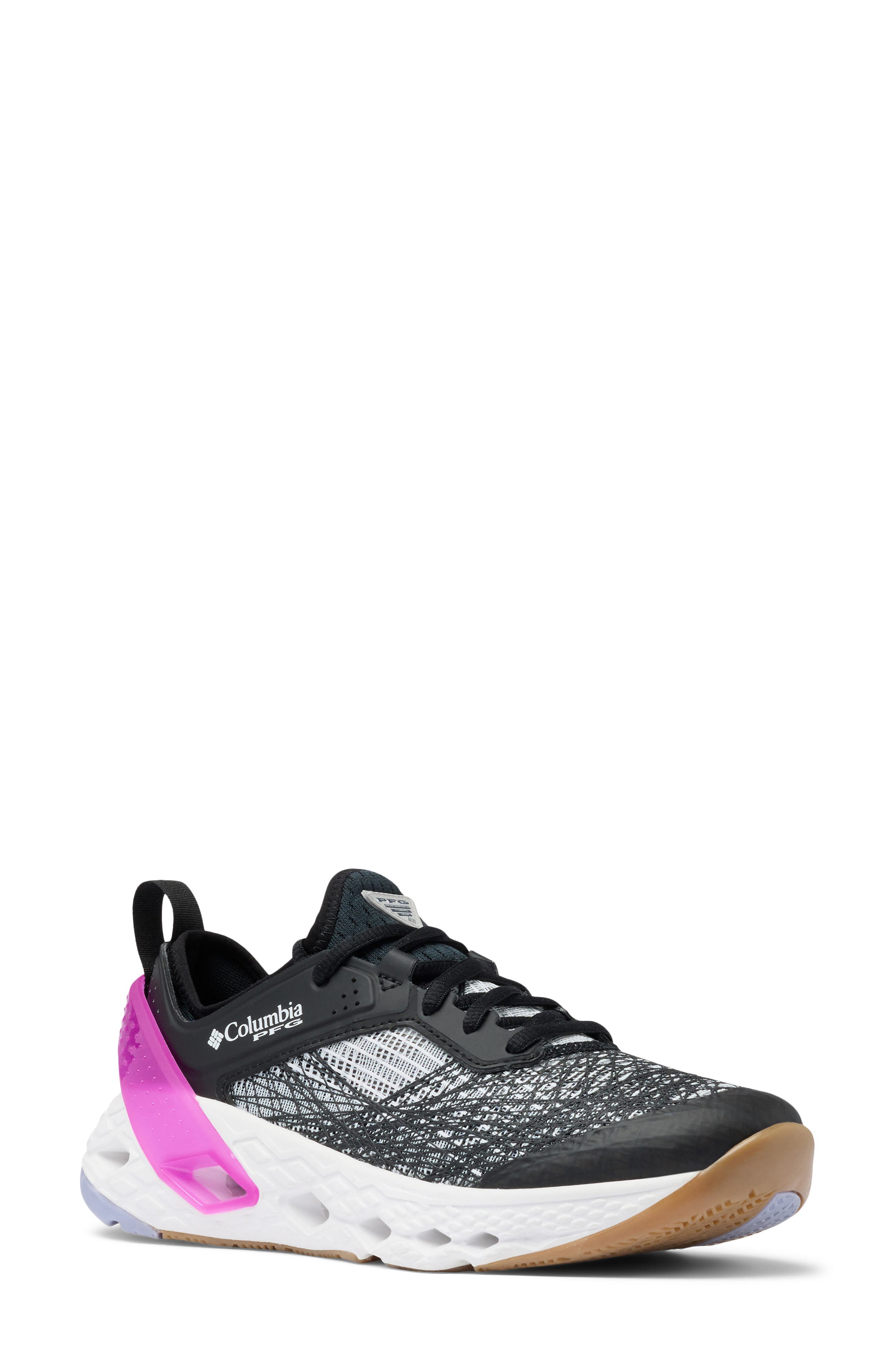 Columbia PFG Whipray<sup>™</sup> Shoe, Main, color, Black/ Foxglove