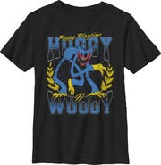 Poppy Playtime Boy's Poppy Playtime Collegiate Huggy Wuggy Graphic T-Shirt
