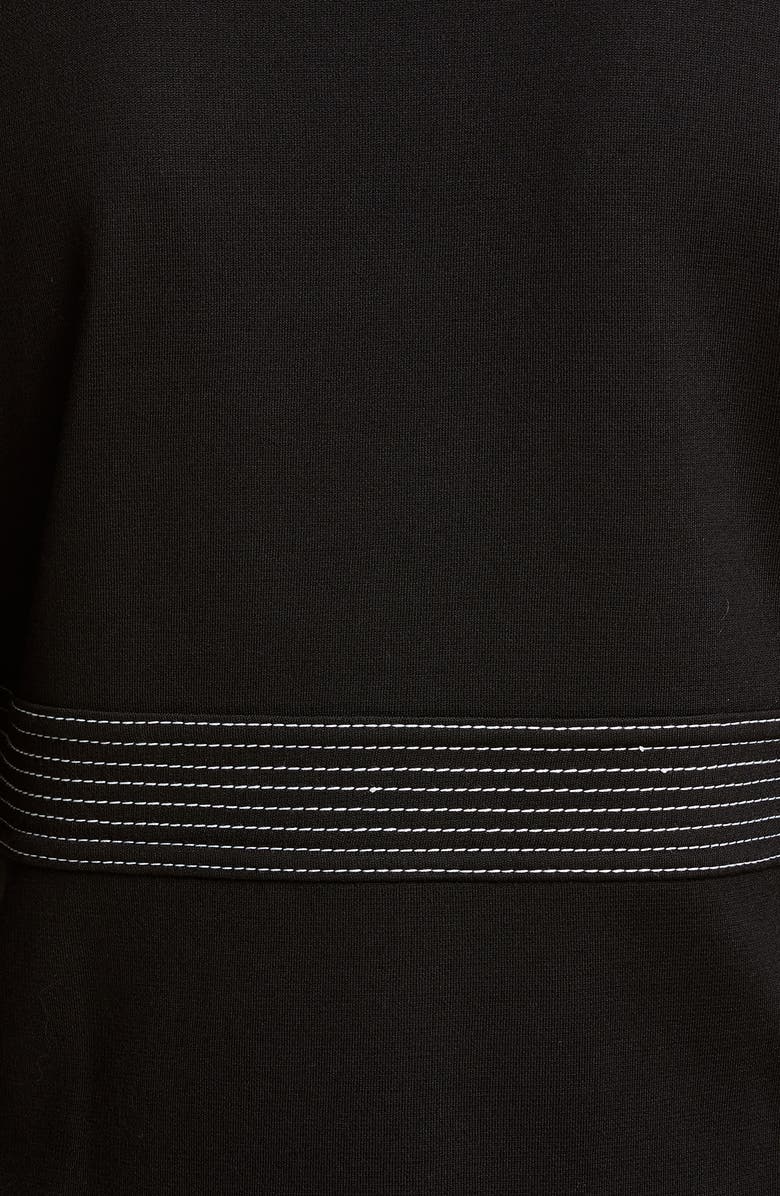 St. John Collection Defined Topstitching Milano Knit Jacket, Alternate, color,