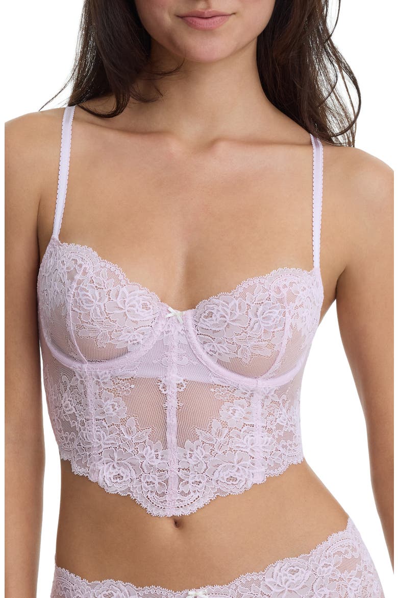 Captivate Crop Underwire Camisole, Main, color, LILAC PINK