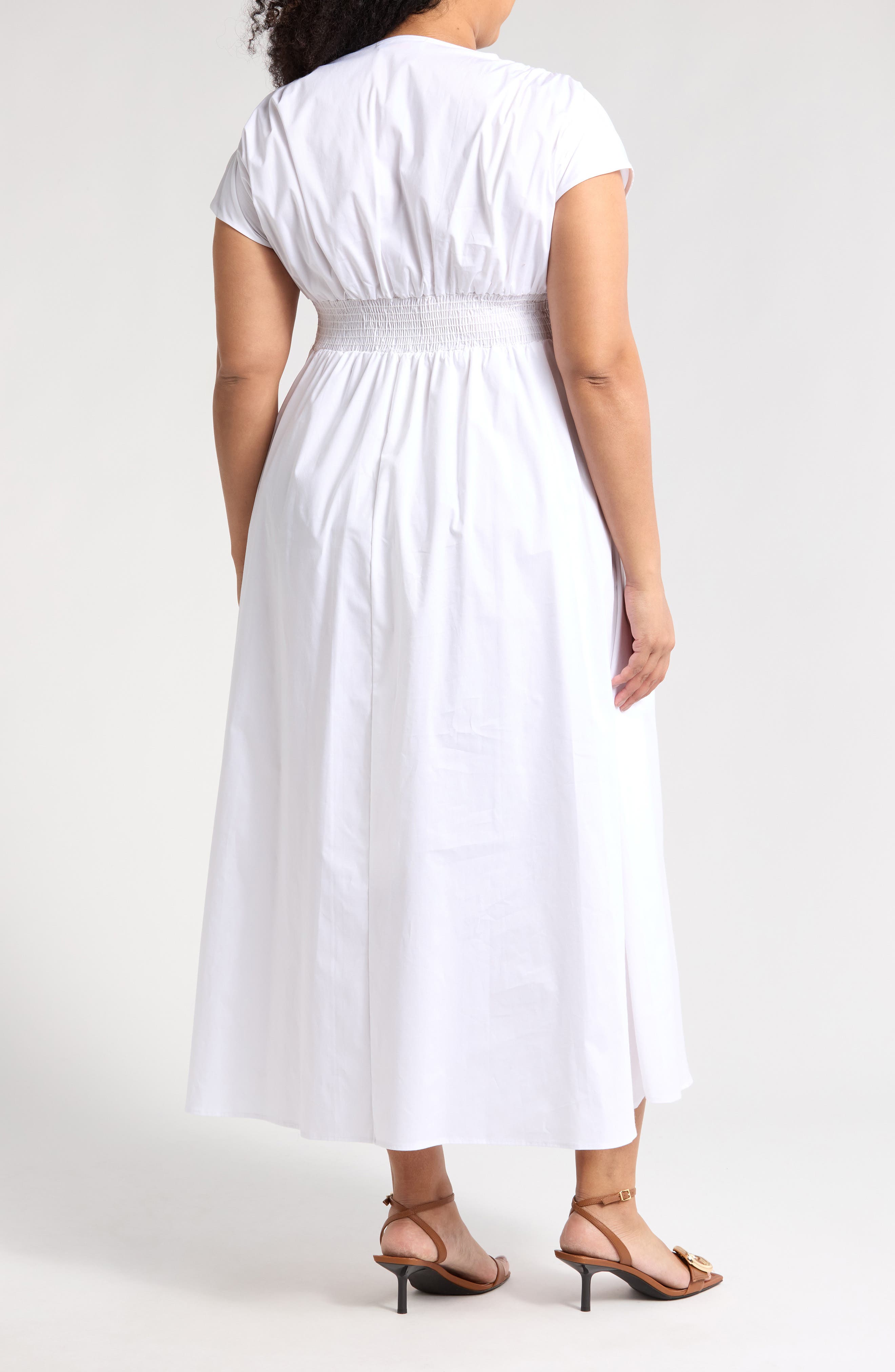 Smocked Waist Dress - image 4