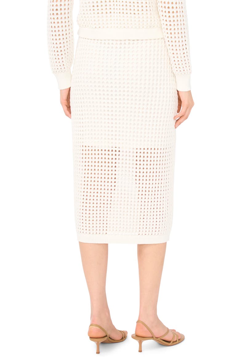 Open Stitch Midi Skirt, Alternate, color, ANTIQUE WHITE