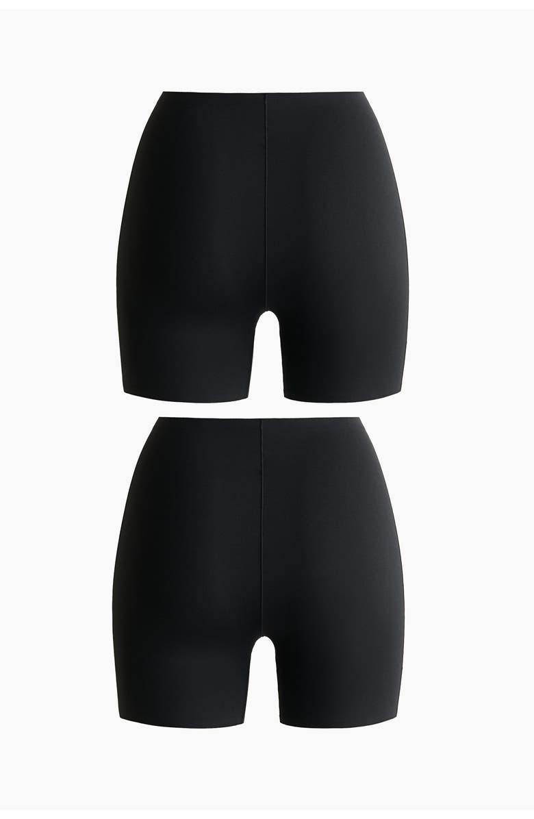H&M 2-pack bike shorts, Alternate, color, Black