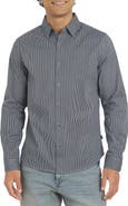 DKNY SPORTSWEAR Campbell Stretch Cotton Button-Up Shirt