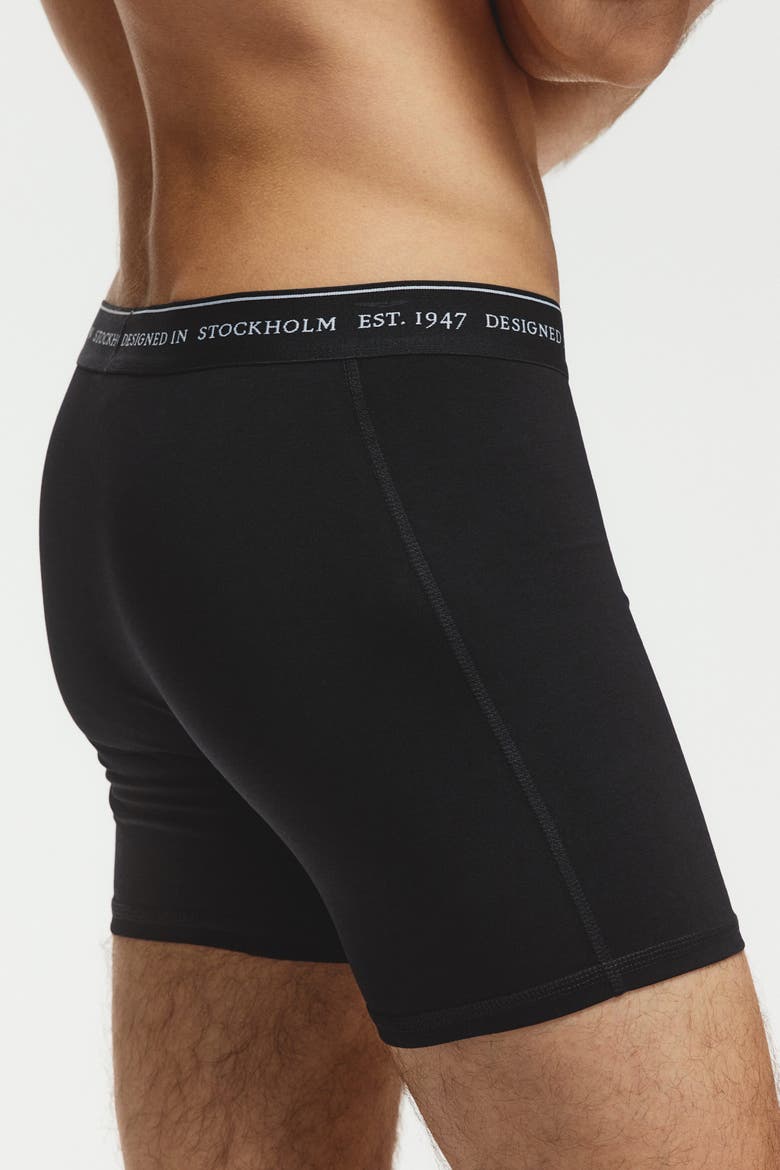3-pack Coolmax® Mid Trunks, Alternate, color, Black