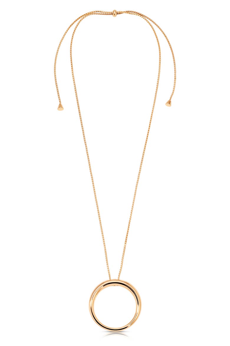Eternal Orbit Pendant Necklace, Alternate, color, GOLD