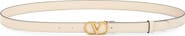 Valentino Garavani VLOGO Signature Leather Belt