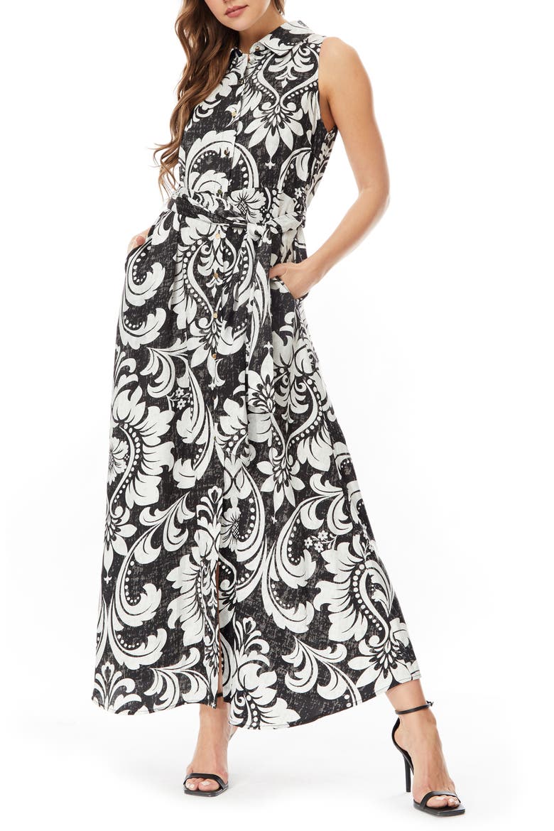Evangeline Maxi Dress, Main, color, HATI FLORAL