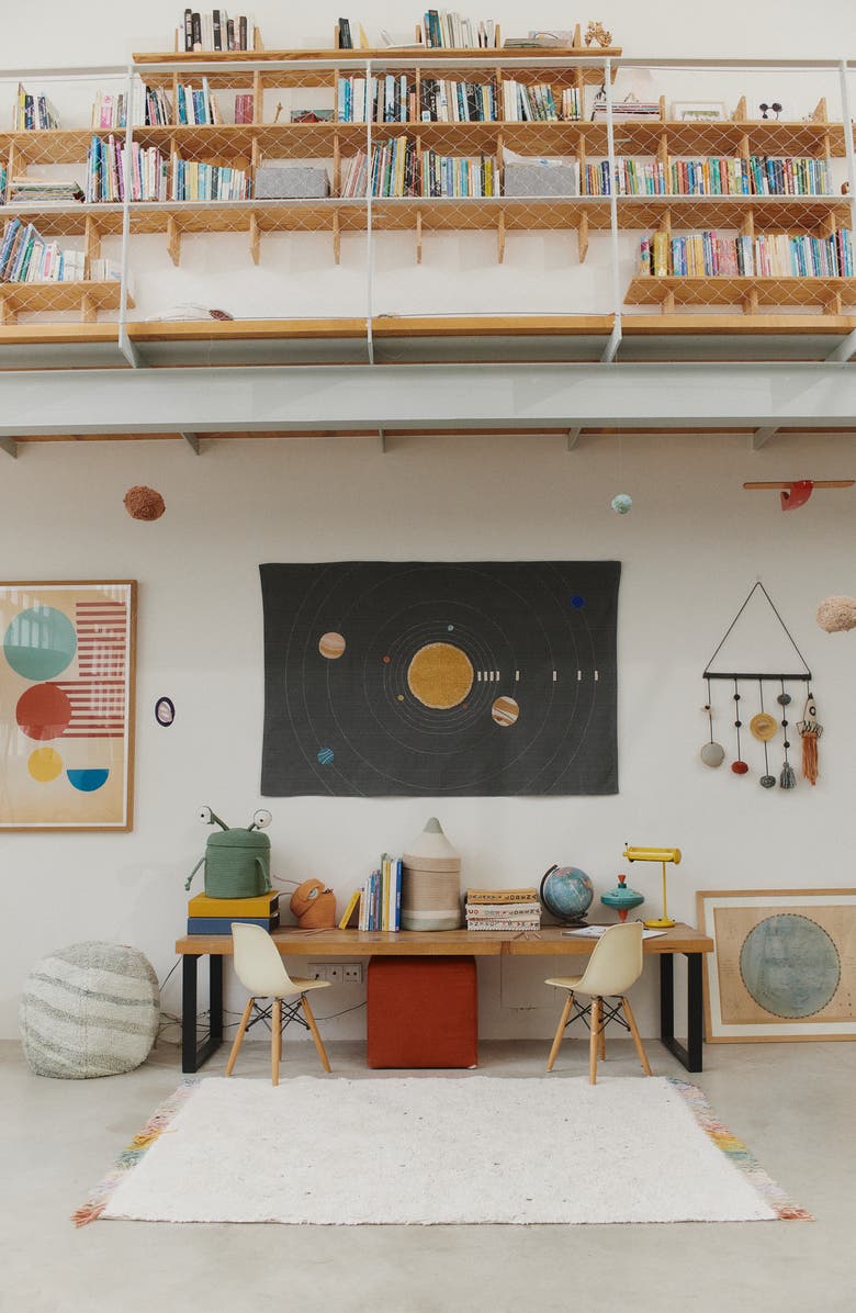 Lorena Canals Stardust Cotton Blend Washable Rug, Alternate, color, Natural