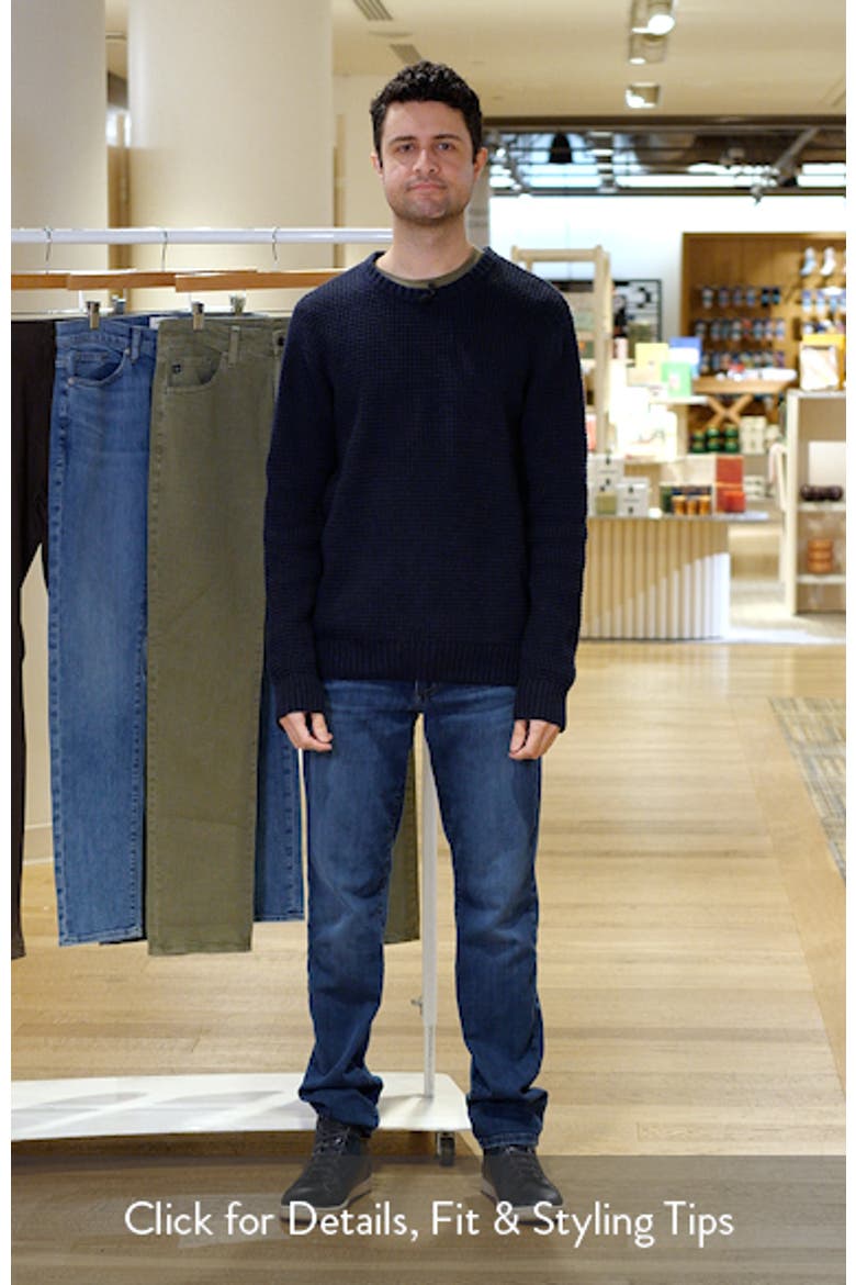 Laggan Waffle Stitch Crewneck Sweater video