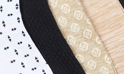 Nordstrom Rack Assorted 5-pack Dress Socks In Brown