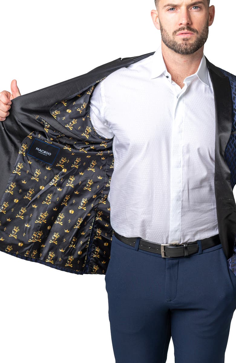 Maceoo Tesla Scotch Blue Sport Coat, Alternate, color, Blue