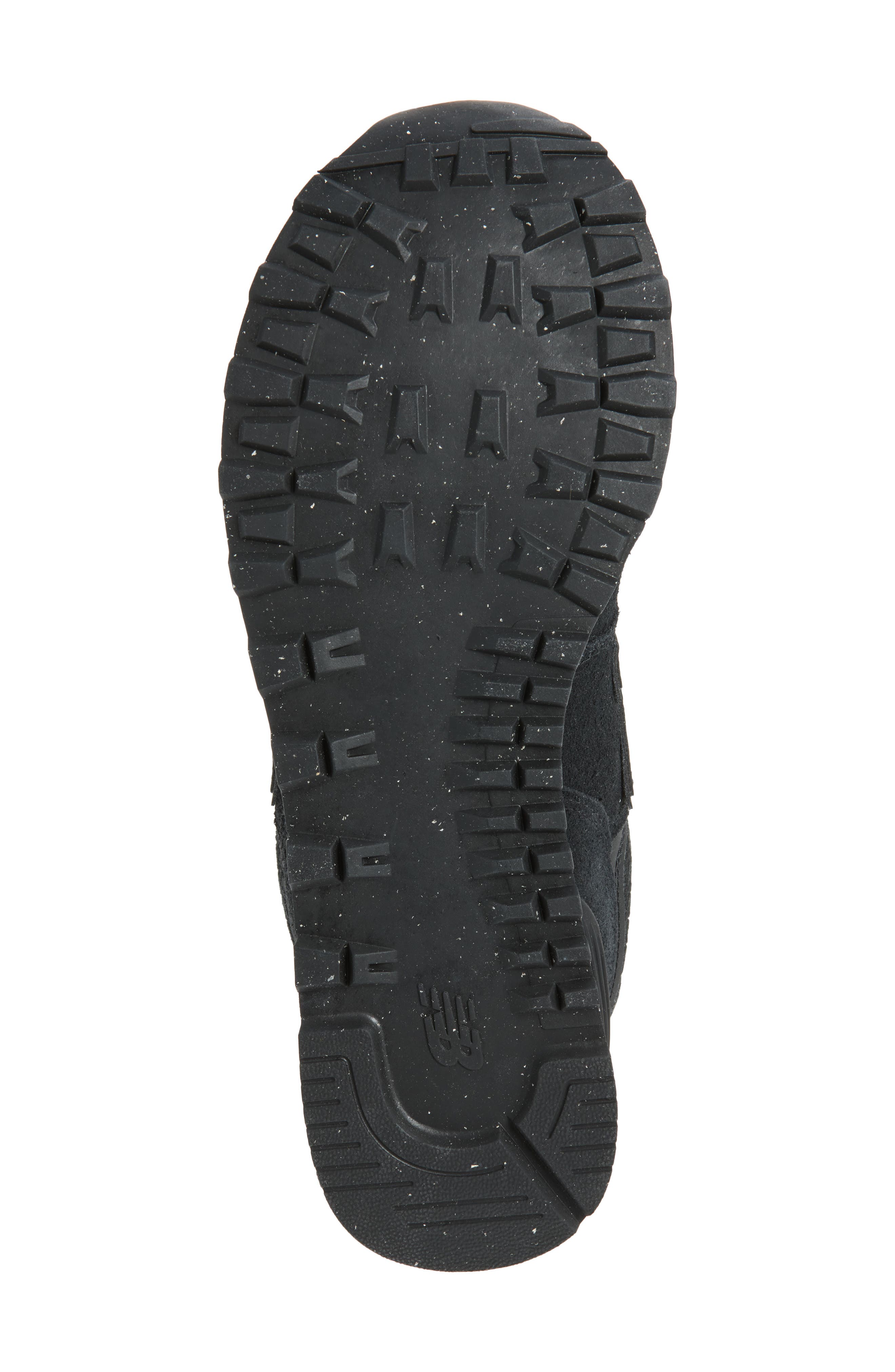 574 Sneaker, Alternate, color, BLACK/ METALLIC BLACK