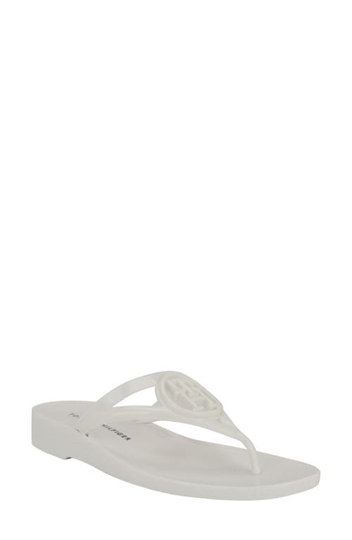 Tommy Hilfiger Vedna Flip Flop In White